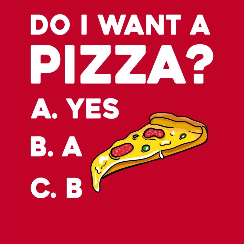 Pizza Frage: Ja oder Nein