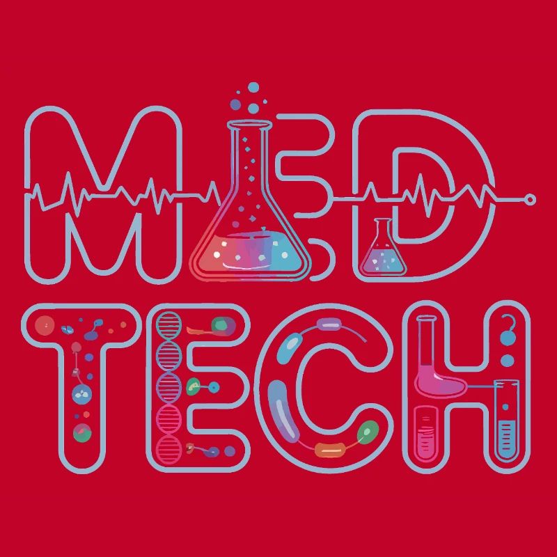 MedTech Laboratory Neon Science Design