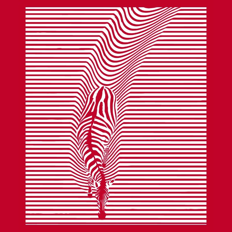 Zebra Kunst