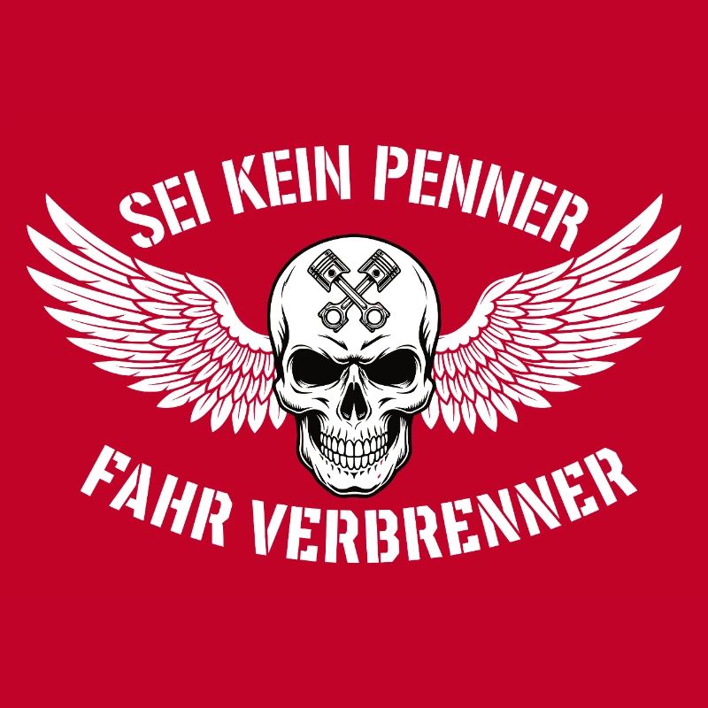 Ride Combustion Engine – Biker Skull Statement