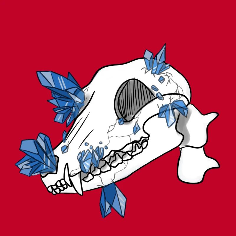 Crystal Skull - Canidae (by Leni Riosa)