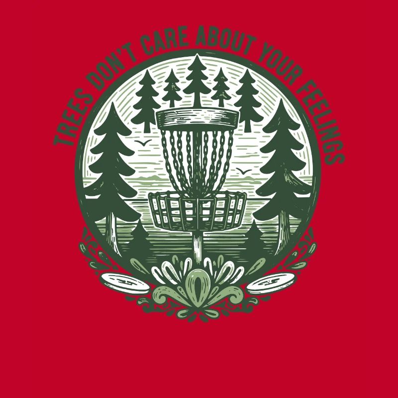 Les arbres ne se soucient pas de vos sentiments Disc golf