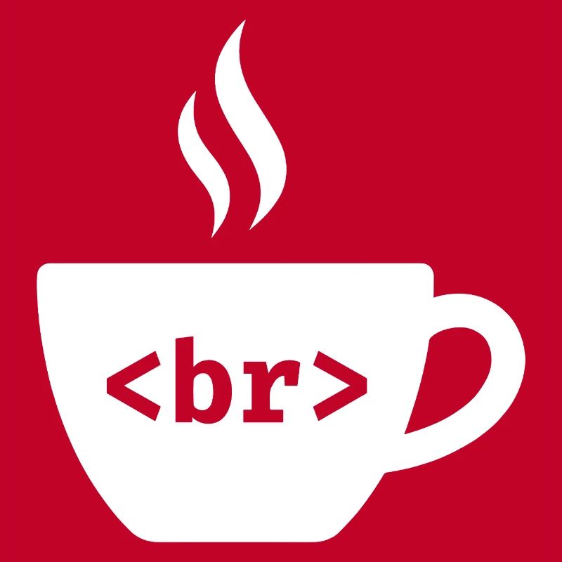 Pause café – Conception drôle de balise HTML