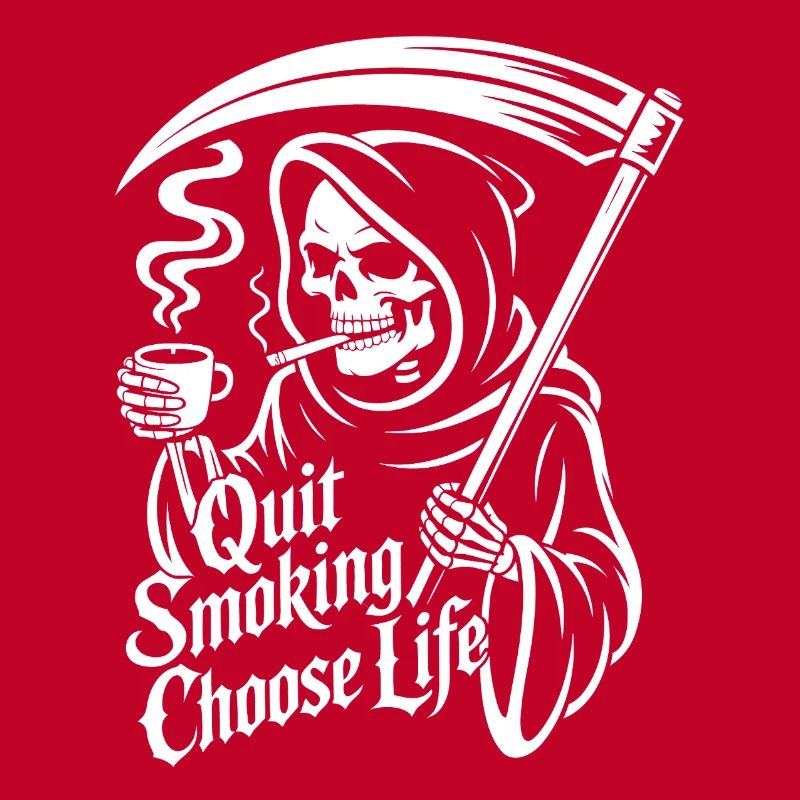 Quit smoking Grim Reaper