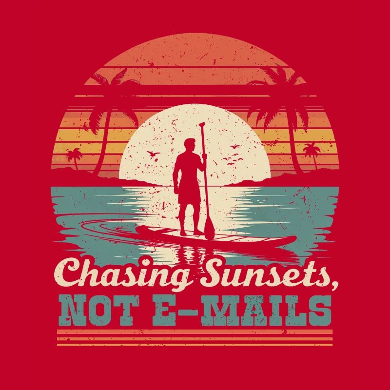 Stand Up Paddle Chasing Sunsets