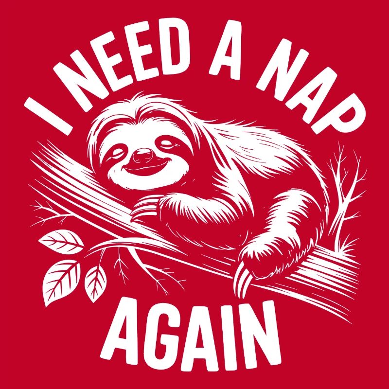 Sloth sleep mode on the branch