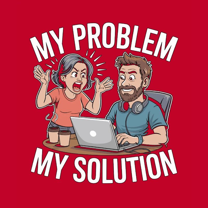 Remote Developer My Problem My Pictogram Dad Mom
