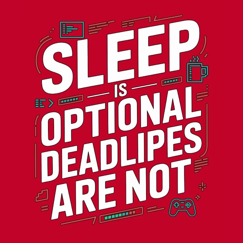 Game Developer Sleep Is Optional Game Programmer