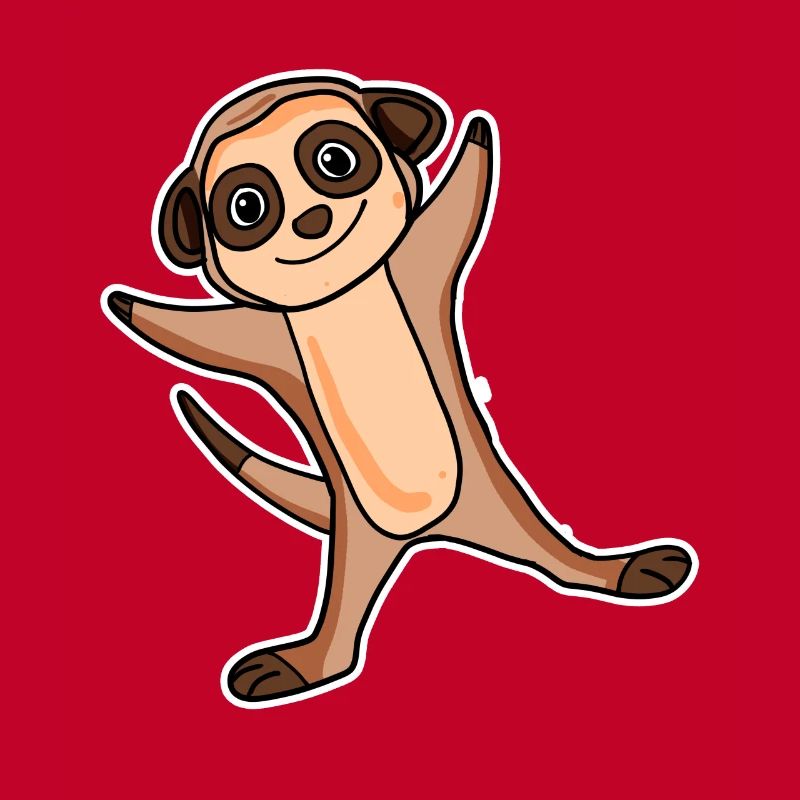 Sticker suricate