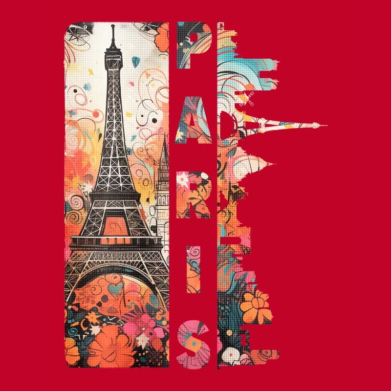 Paris Eiffelturm Frankreich Stadt Skyline Kunst