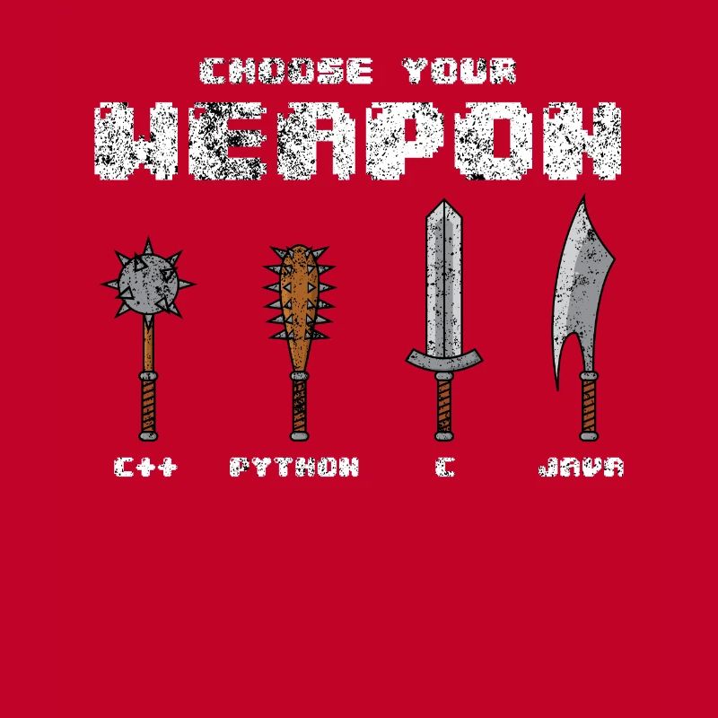 C ++ Phyton C Java Software Programmer Coder Joke