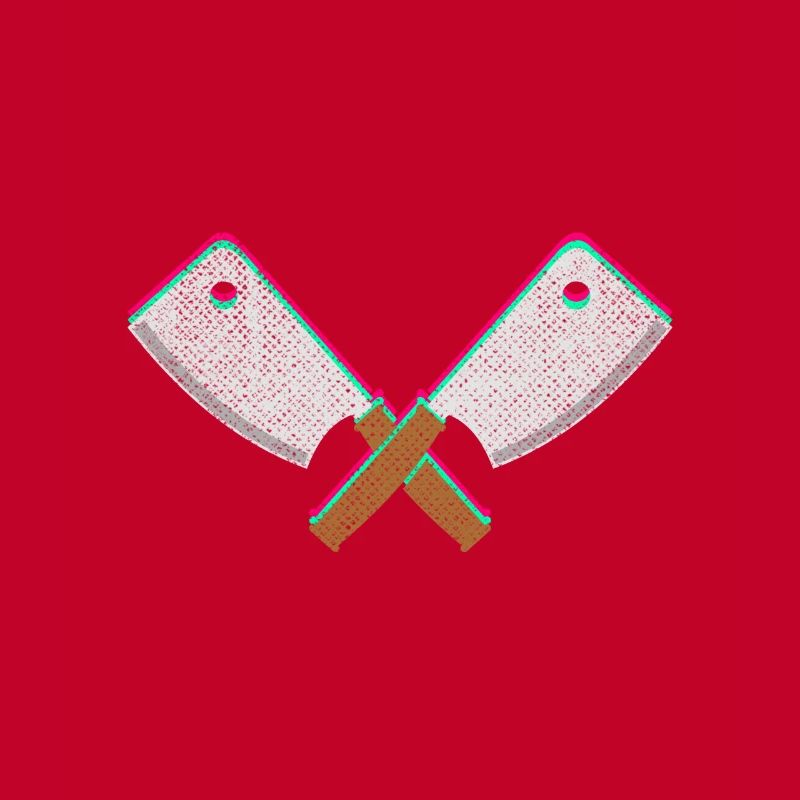Couteau de boucher boucher cadeau de boucher