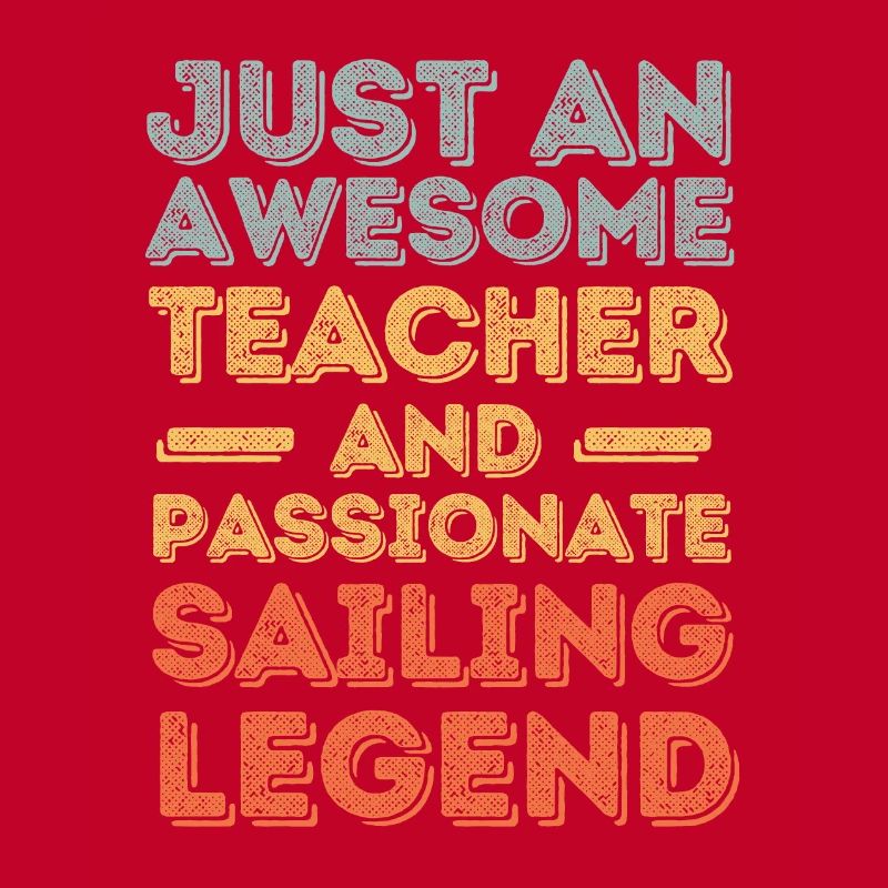 Instructor sailing retro