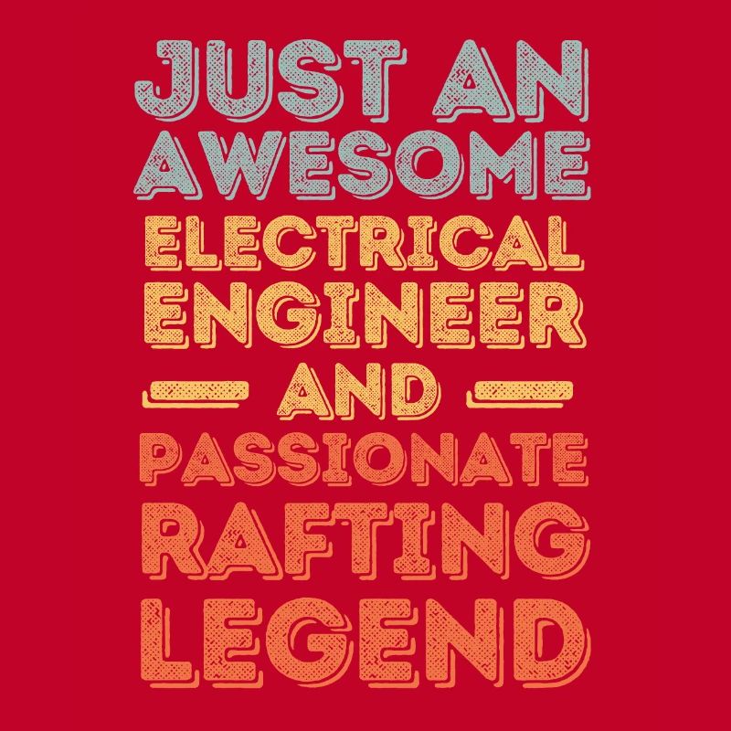 Electrical Engineer Rafting retro
