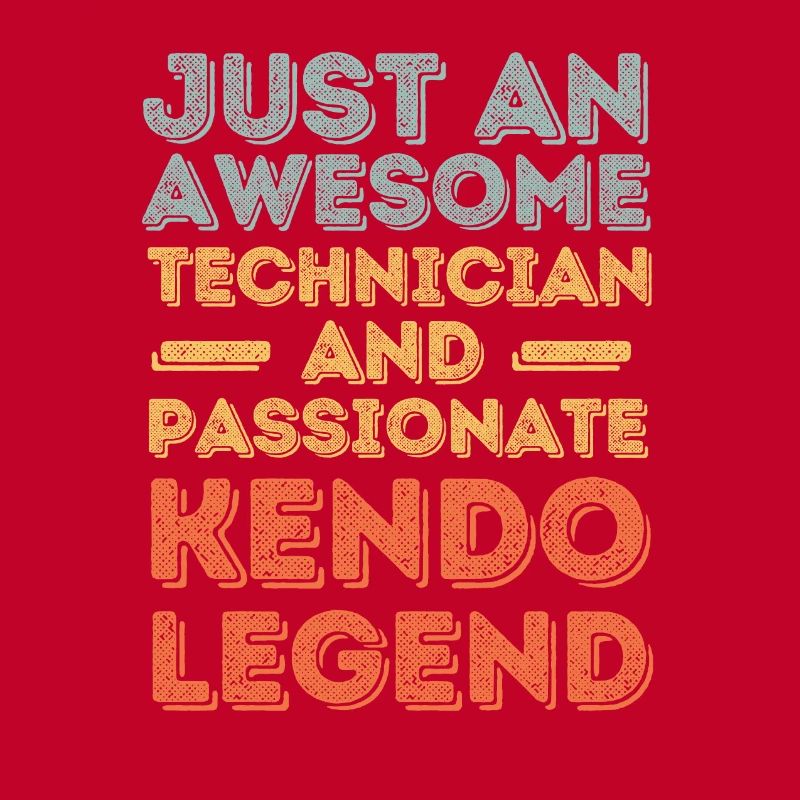 Techniker Kendo retro