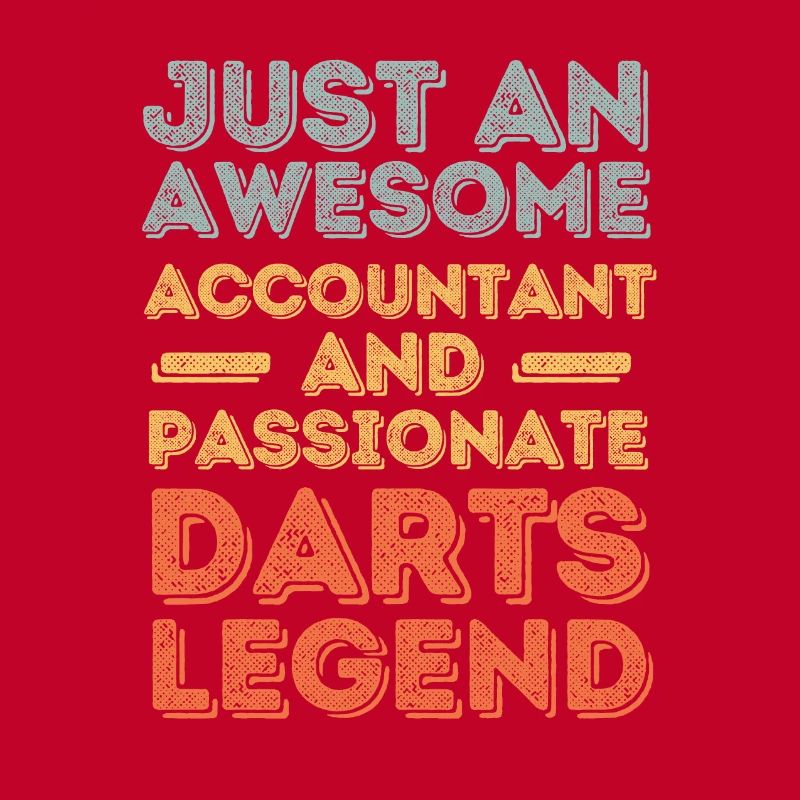 Comptable Darts rétro