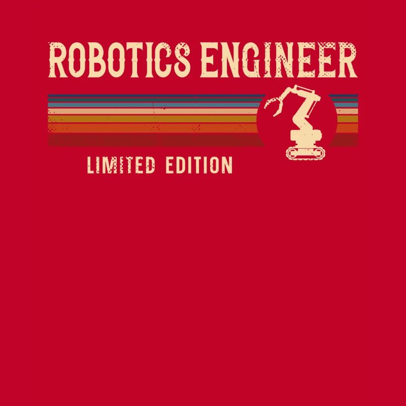 Robot Robotics Engineer Retro