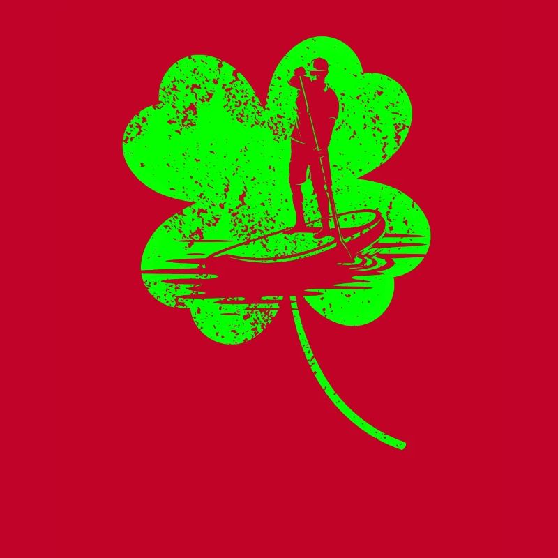 Paddleboard Trèfle de la Saint-Patrick