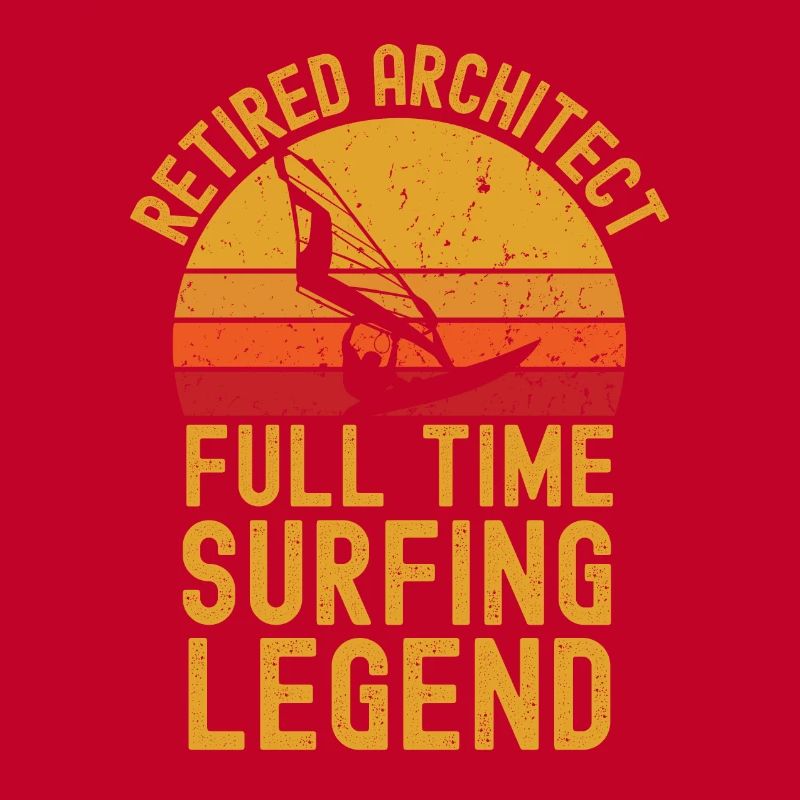 Retired architect windsurfing legend