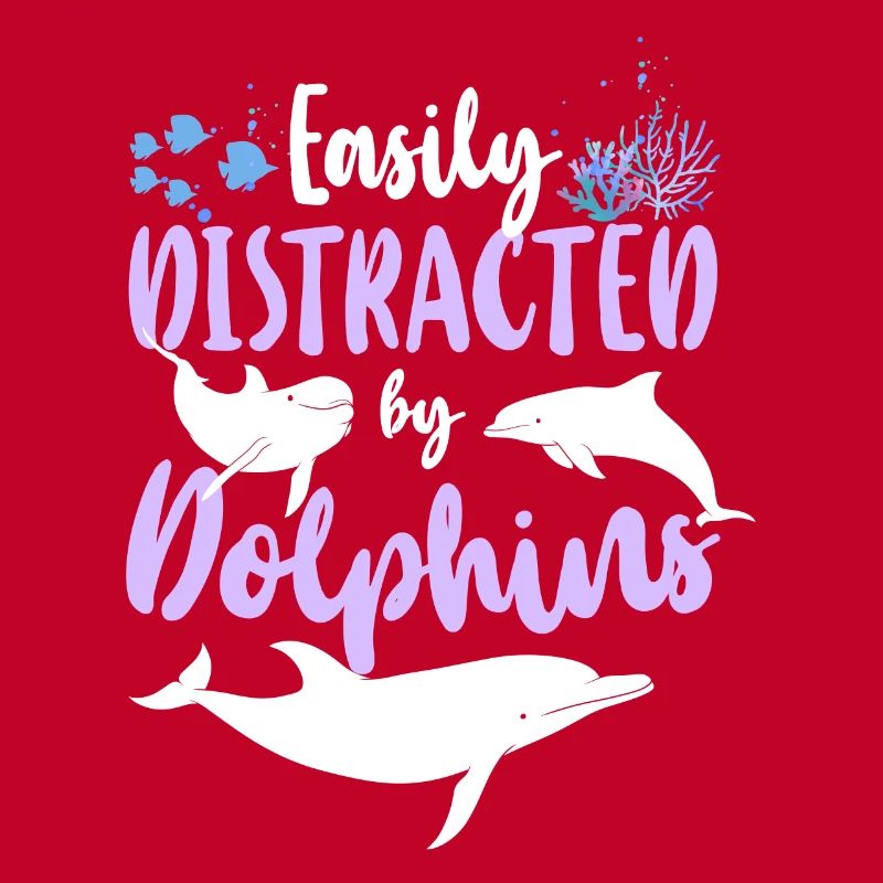 Dolphin Easily Distracted By