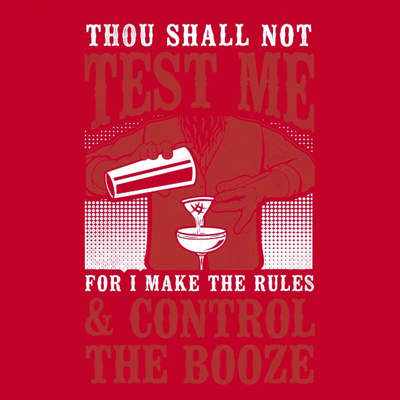 Bartender Mixologist Thou Shall