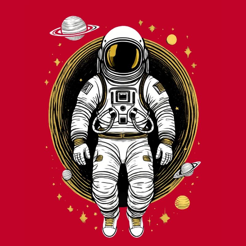 Astronaute dans l’espace