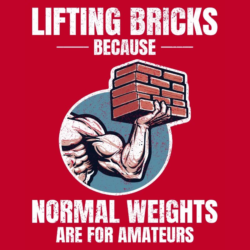 Bricklifting Humor: Beyond Ordinary Weights Bricks