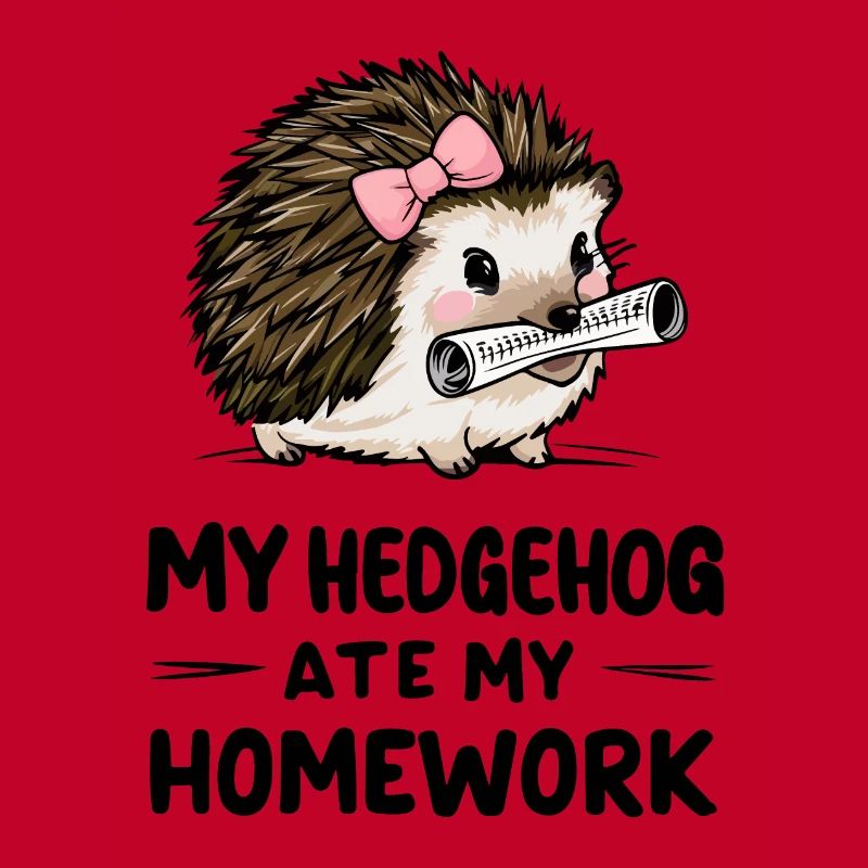 Mon hérisson a mangé mes devoirs