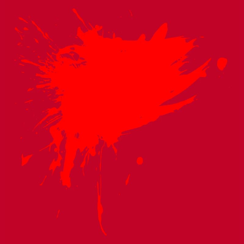 Stain paint splashed red design dirt dirty