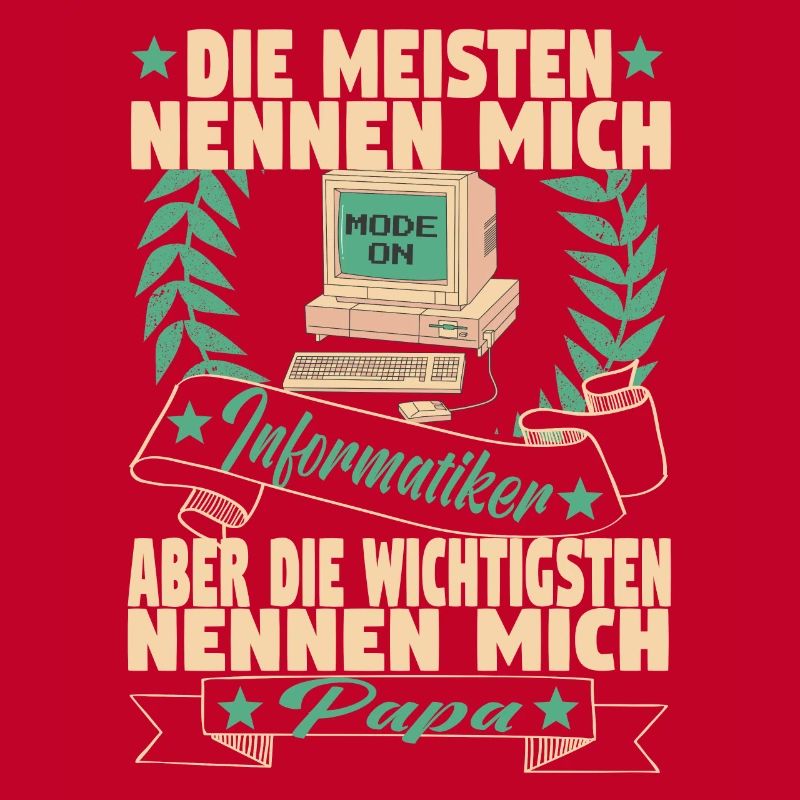 Informatiker Computer Informatik Vater Papa