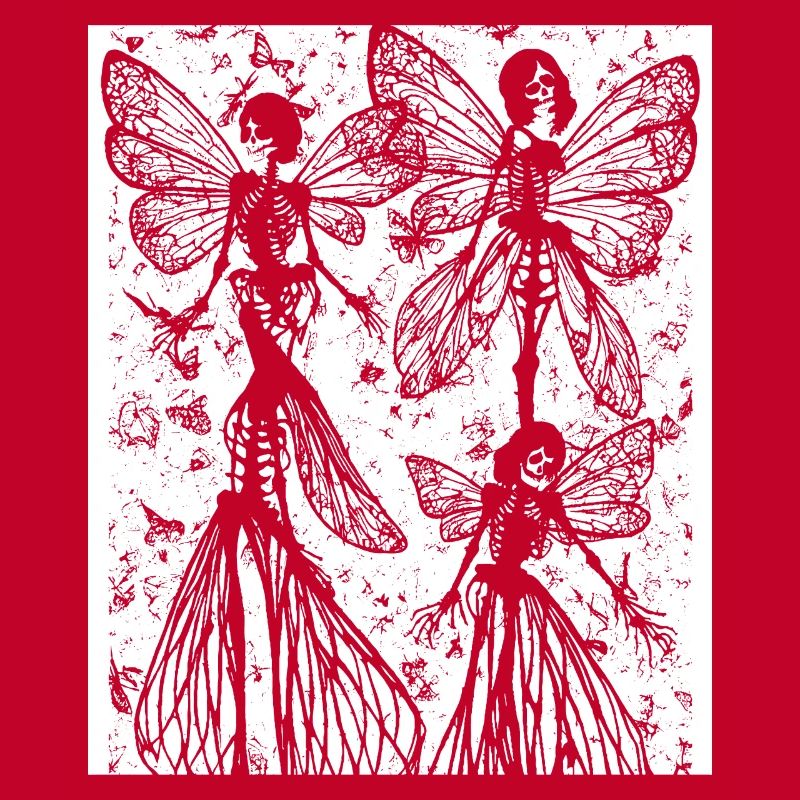 Fairycore Esthétique Squelette Fée Goth Gothique G