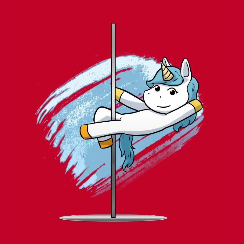 Unicorn pole dancing pole dancing danseur