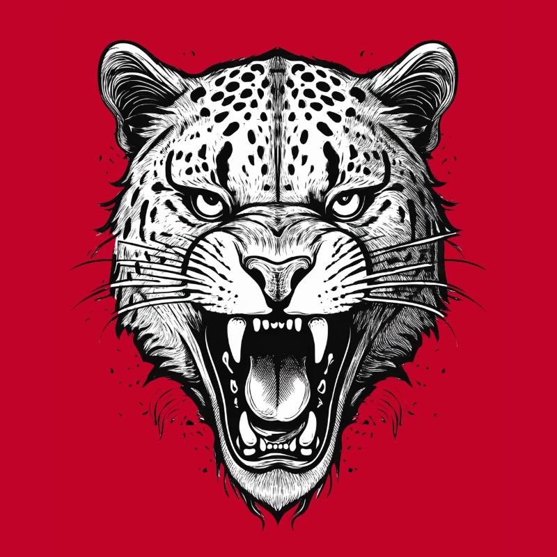 Roaring Leopard