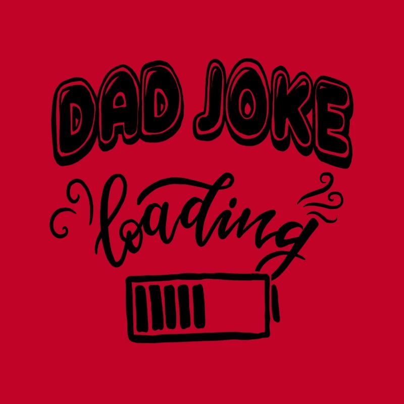 BAD JOKE Loading Father's Day gift joke