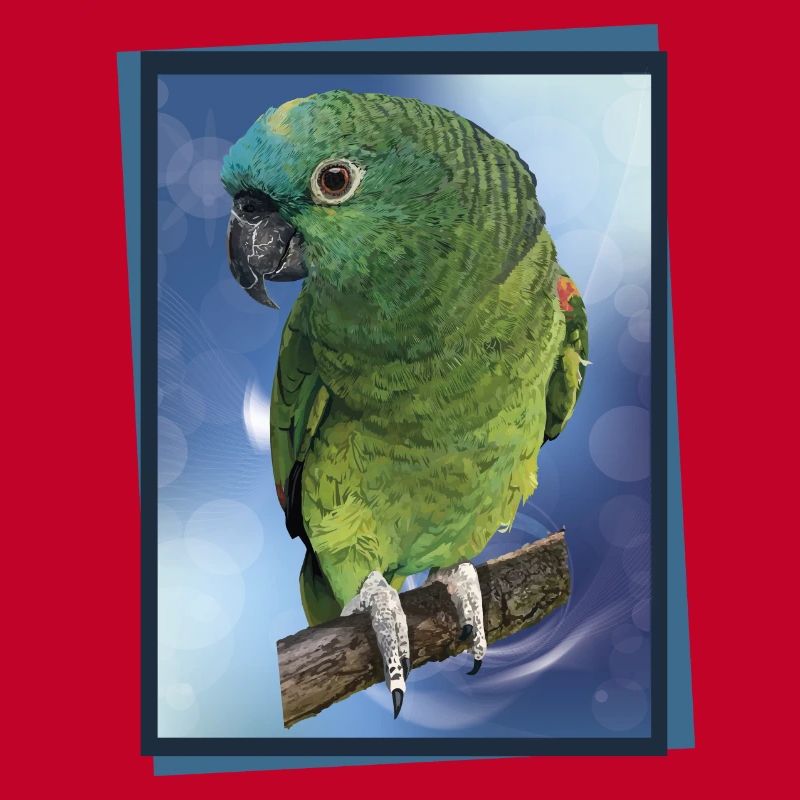The blue-fronted amazon
