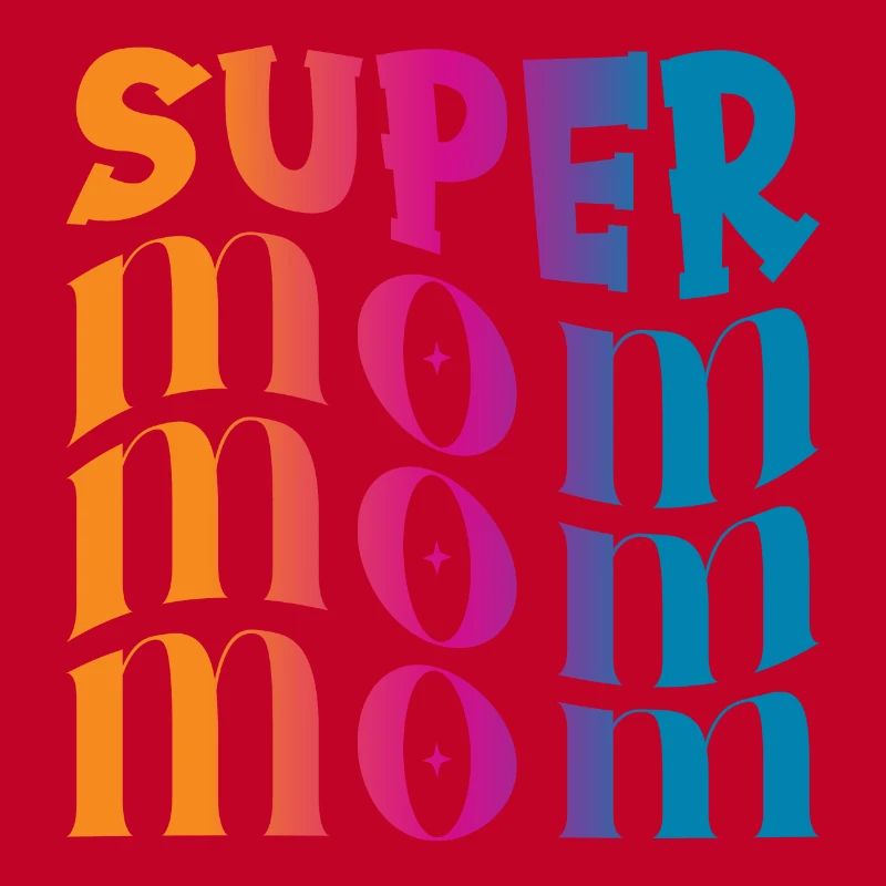 Super Mom Muttertag Geschenkidee