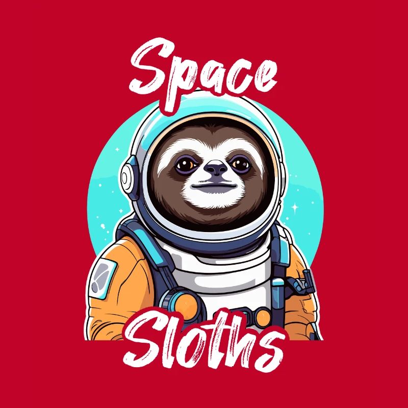 Space Sloths - Sloth Astronaut