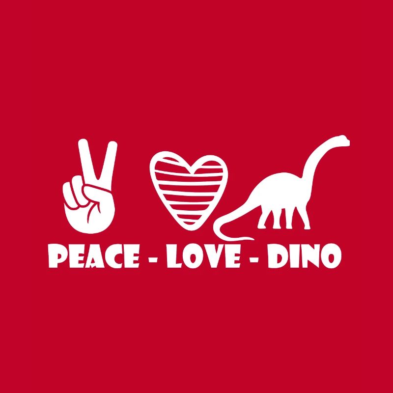 Peace Love and Dinos Cretaceous Dinosaurs