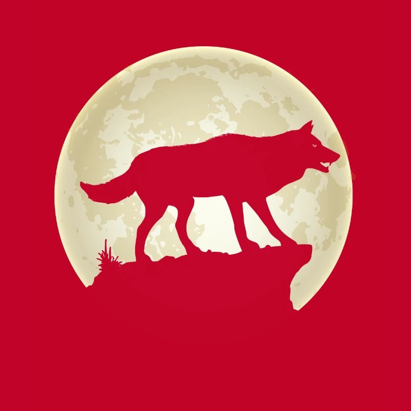 Full Moon Wolf Pack Wolf Pack