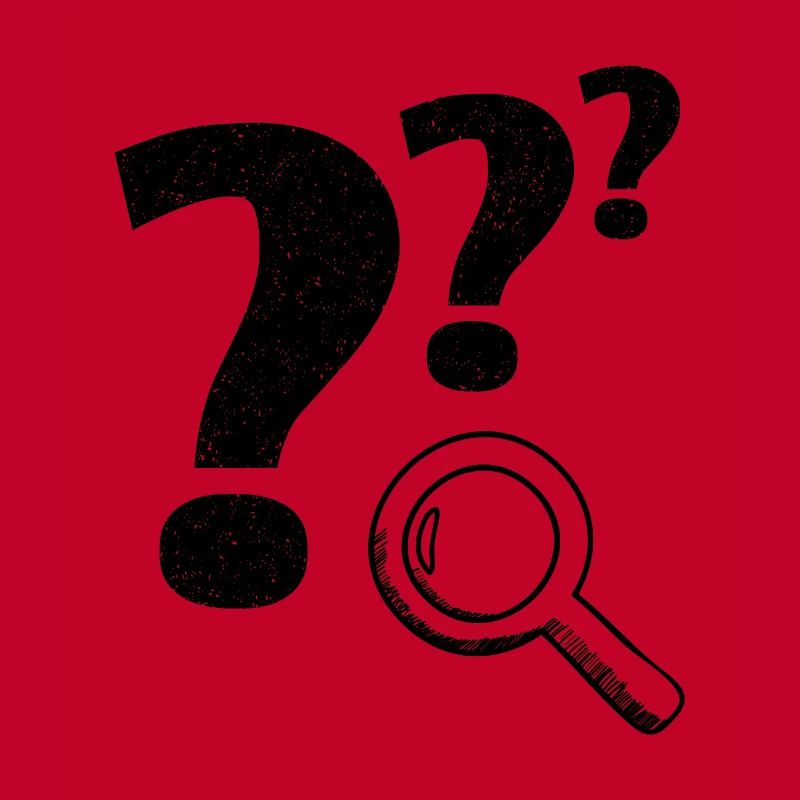 Loupe point d’interrogation