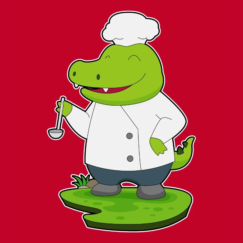 Crocodile Cooking Spoon