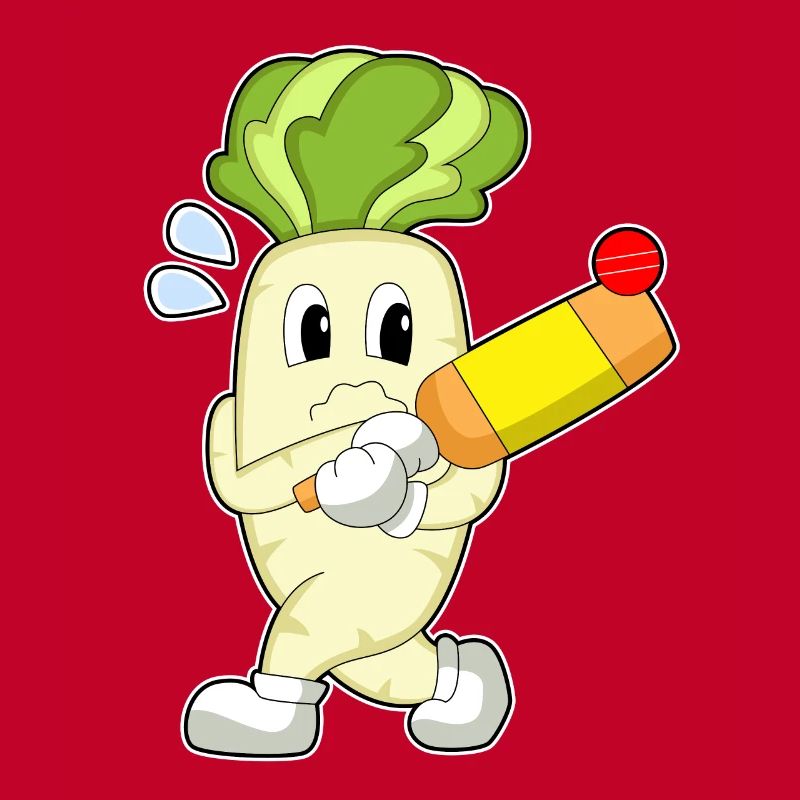 Radieschen Cricket Cricketschläger