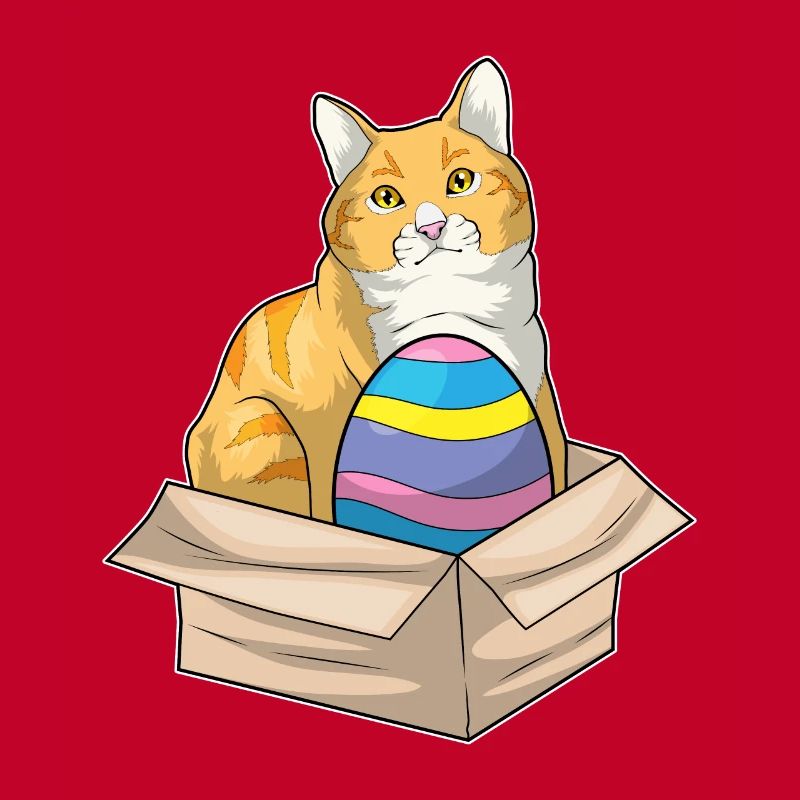 Cat Easter Easter Egg