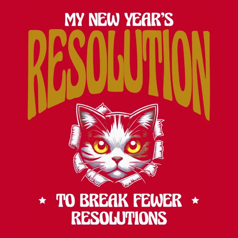 Ma résolution du Nouvel An de briser moins de résolutions