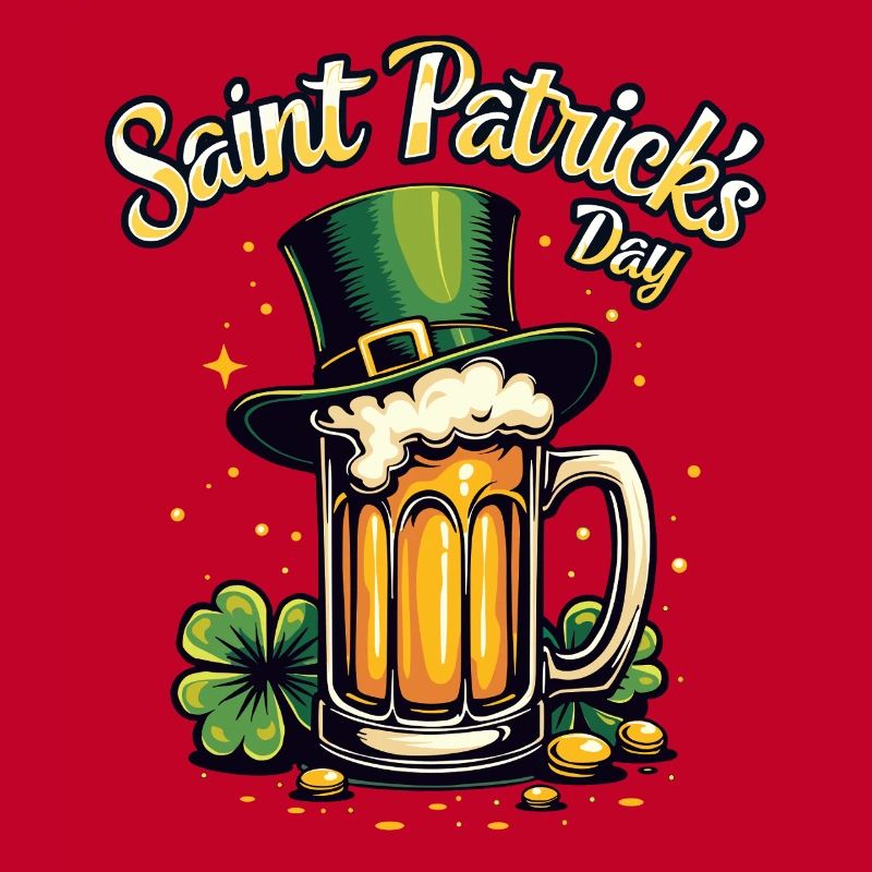 St Patrick`s Day Bier