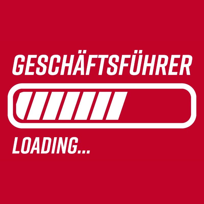 Geschäftsführer Loading Ladebalken