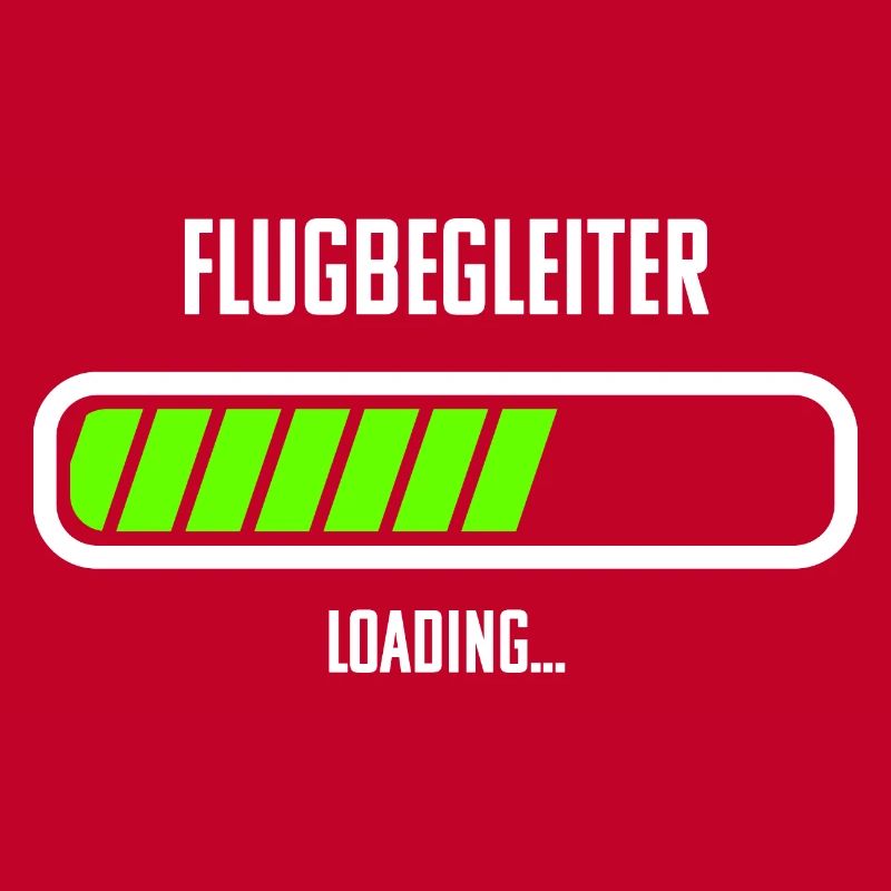 Flugbegleiter Beruf Loading Ladebalken