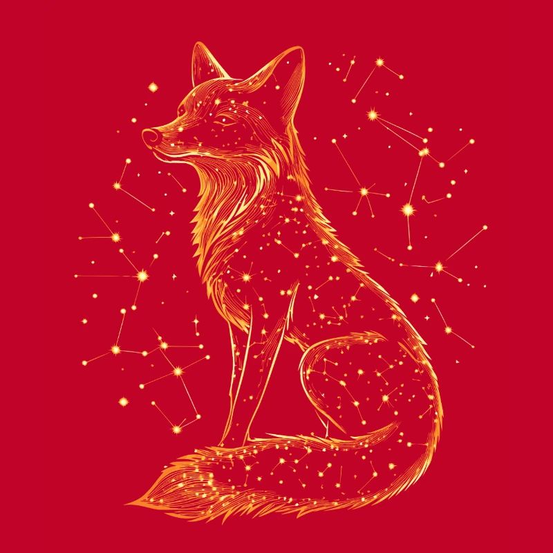Fuchs Sterne Sternenbild