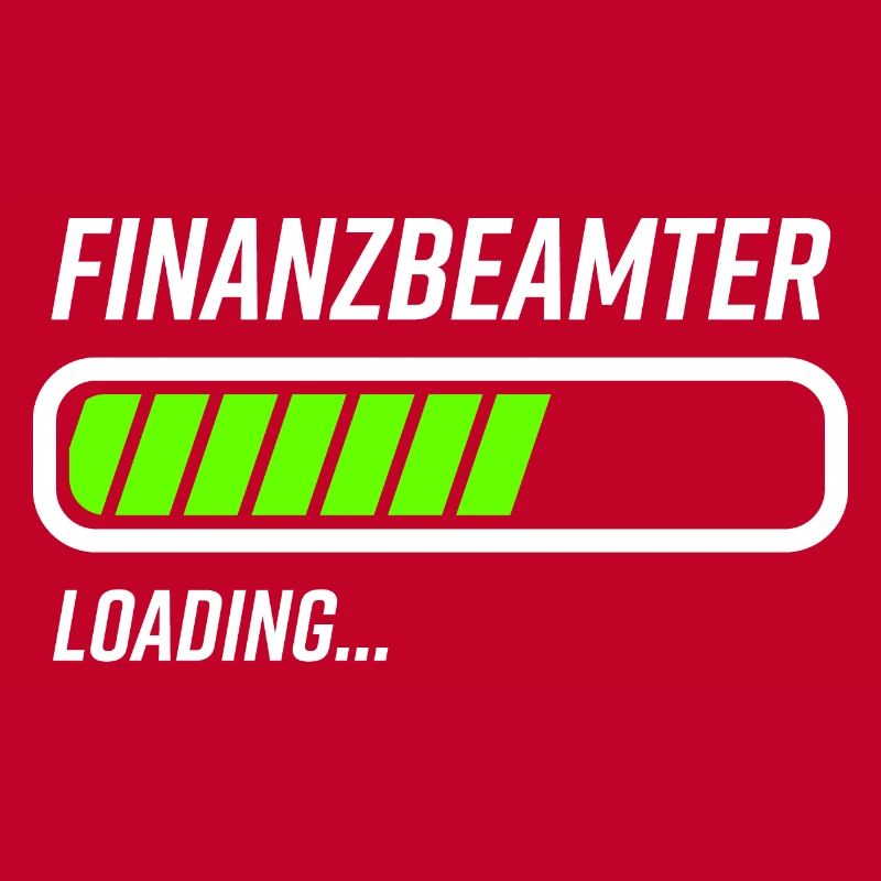 Finanzbeamter Loading Ladebalken
