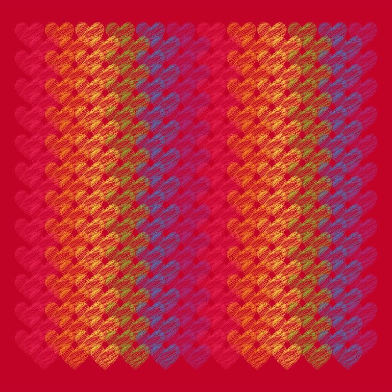 Pride Hearts Rainbow Flag Rainbow